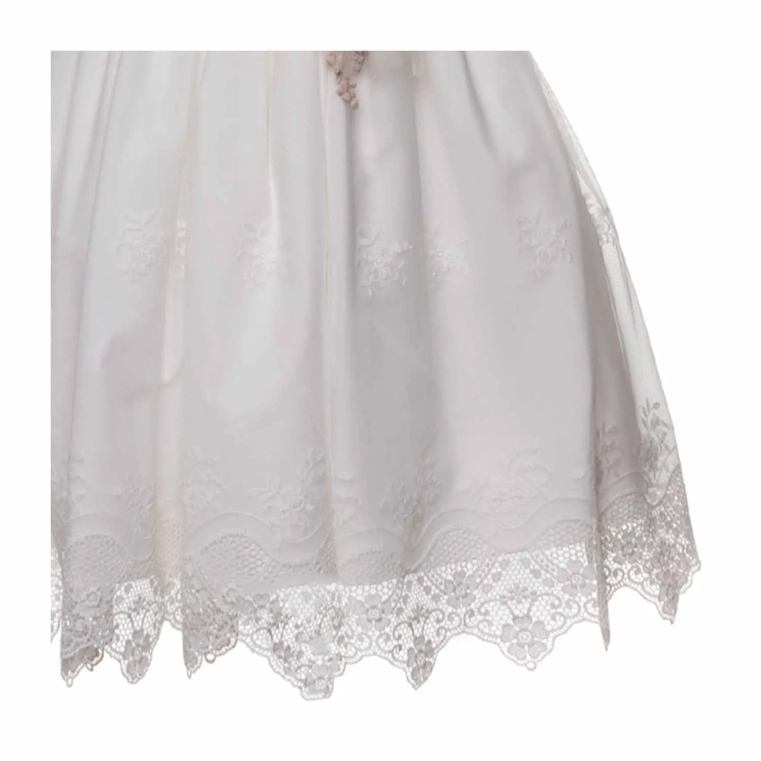 Abito Bianco Pizzo Bambina Girl