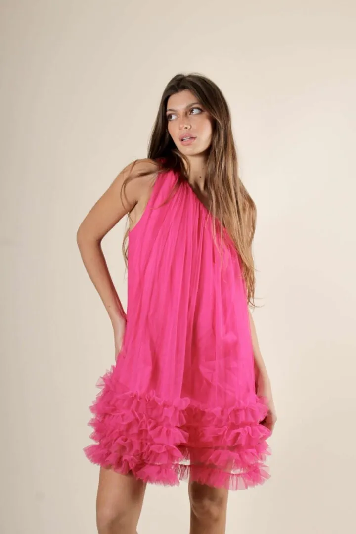 Abito Tulle – Fuxia