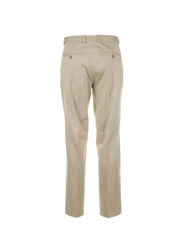 Beige trousers