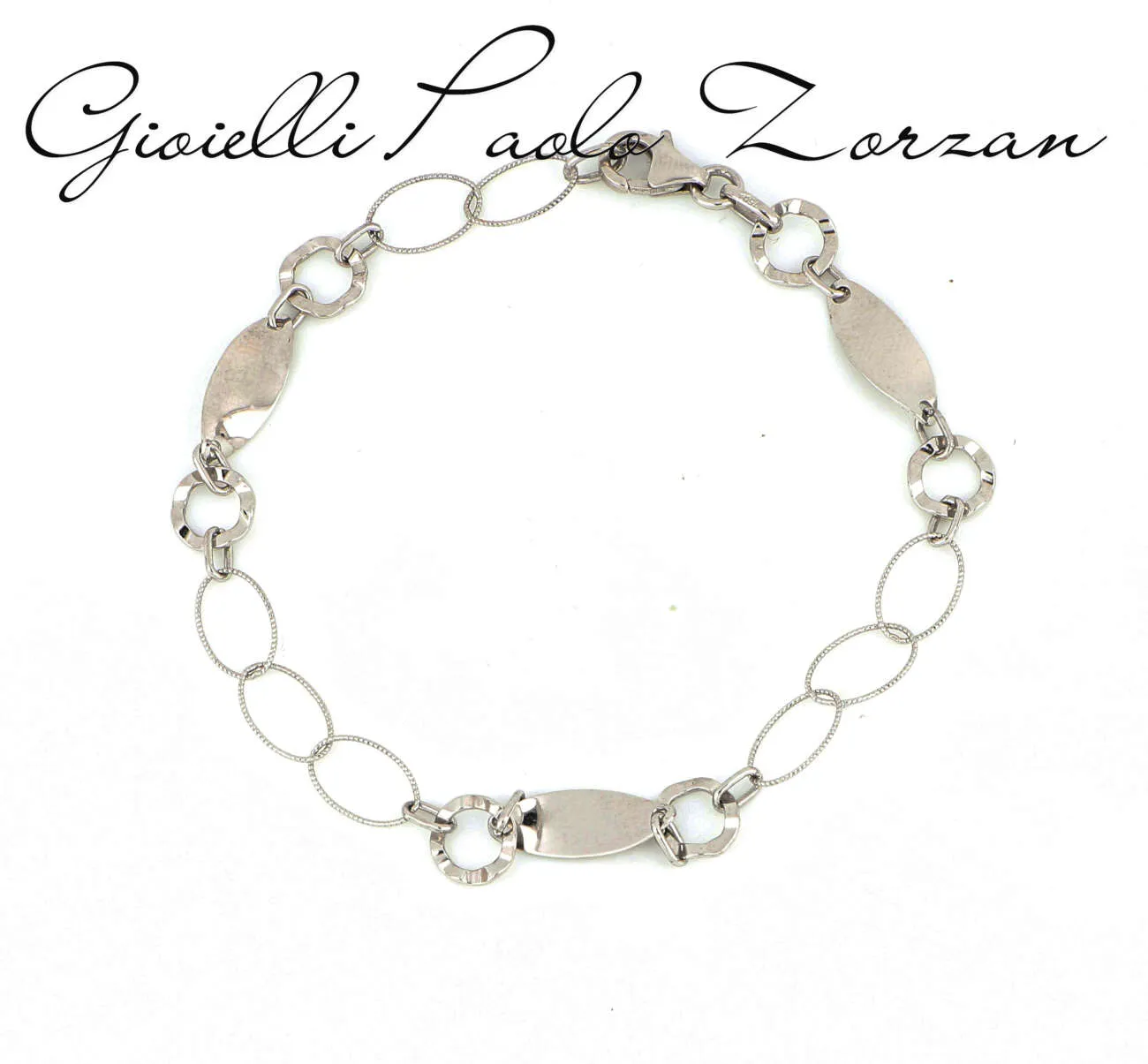 Bracciale in oro bianco DZBRA04