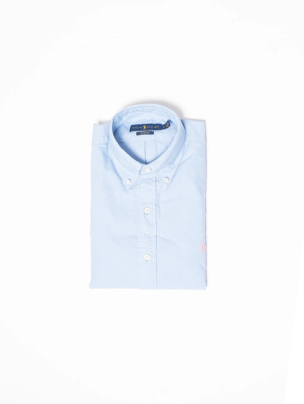 Camicia Custom Fit Blu
