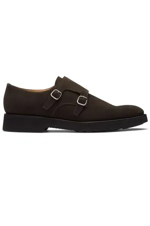 CHURCH'S Calzature,Mocassini Cowes L doppio Monk Strap marrone 