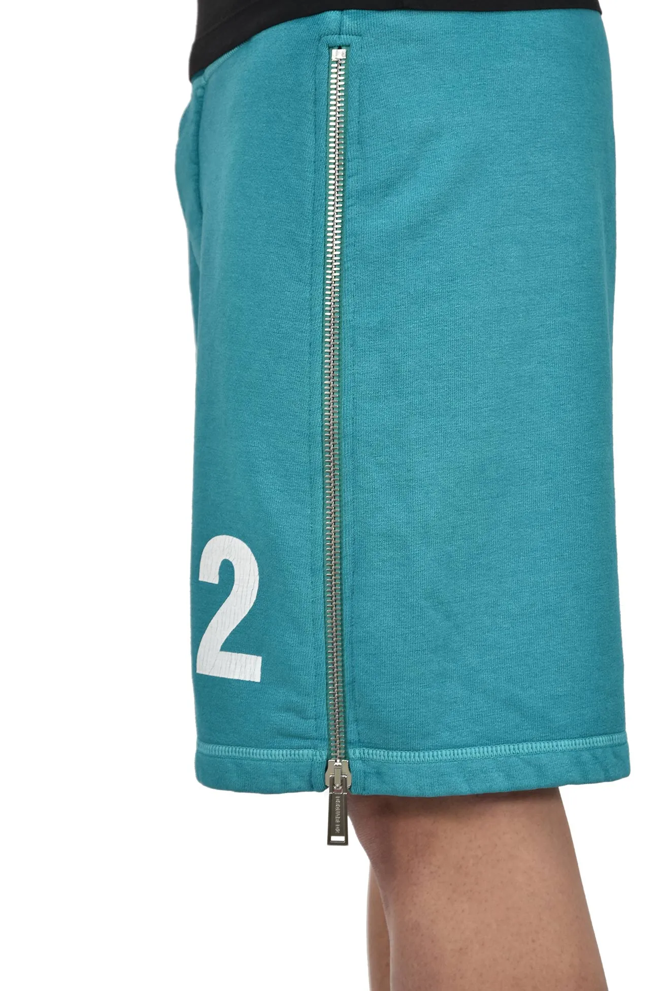 Dsquared2 Shorts di Tuta Verde Uomo Cotone Coulisse Mod.S71MU0466S25217604