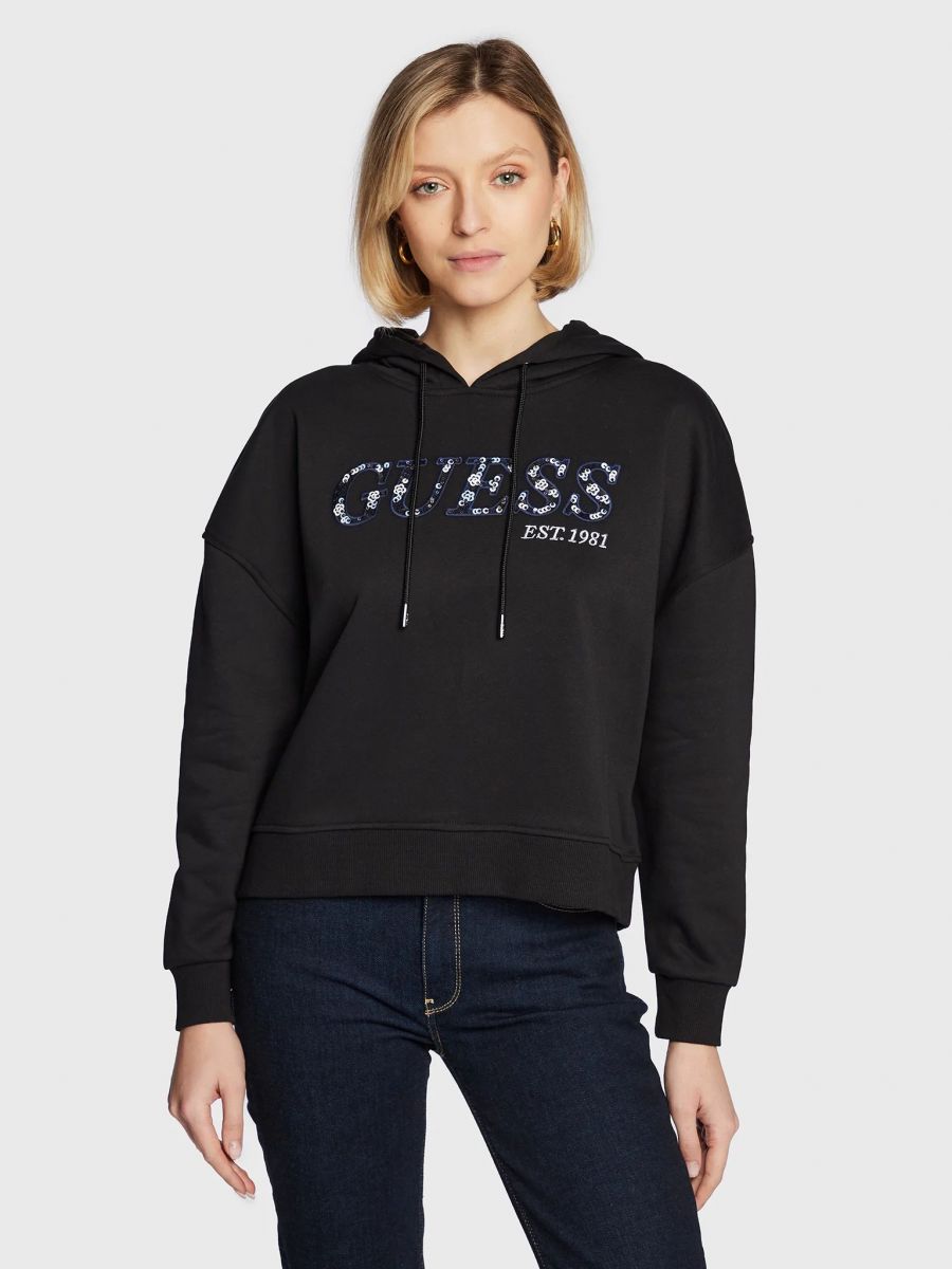 FELPA Donna GUESS W3RQ09 KBKM0 JBLK