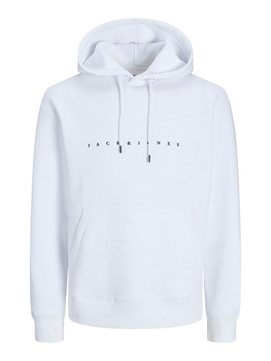 FELPA Uomo JACK&JONES 12233972 STAR WHITE