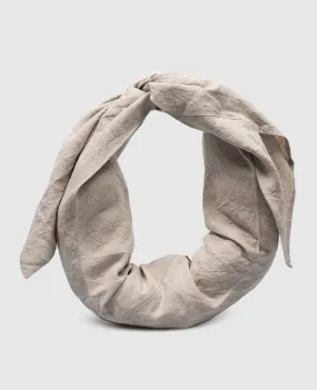 Jan Jan Van Essche Borsa a tracolla in lino grigio BAG31