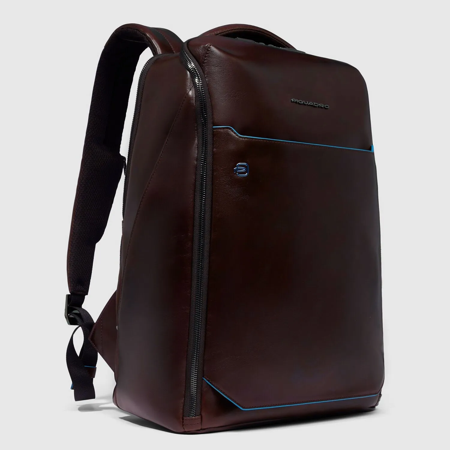 Piquadro Blue Square Zaino Protezione RFID Pelle 39 cm Scomparto per laptop