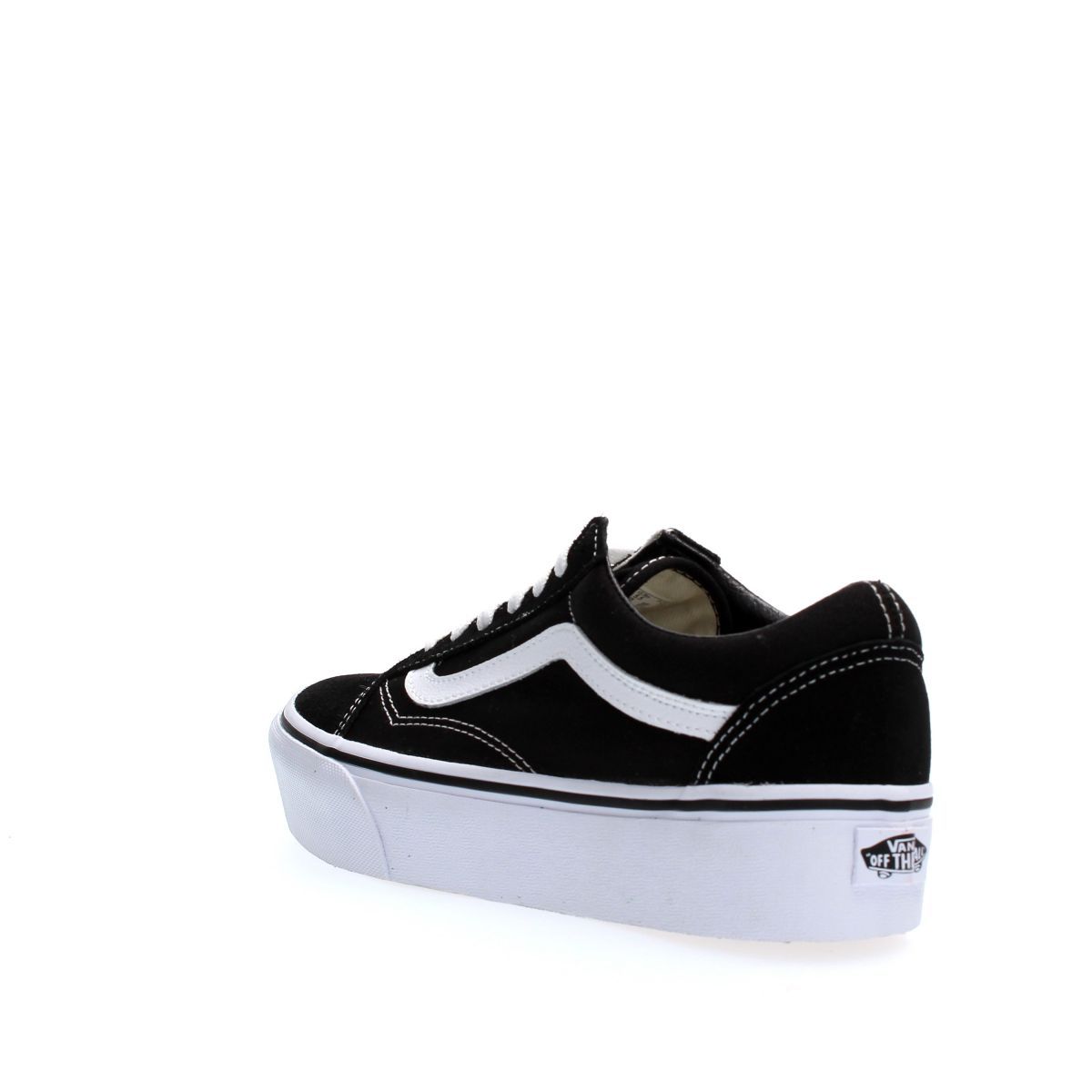 SNEAKERS Donna VANS PREMIUM OLD SKOOL PLATFORM - VN0A3B3U Y28 BLACK WHITE