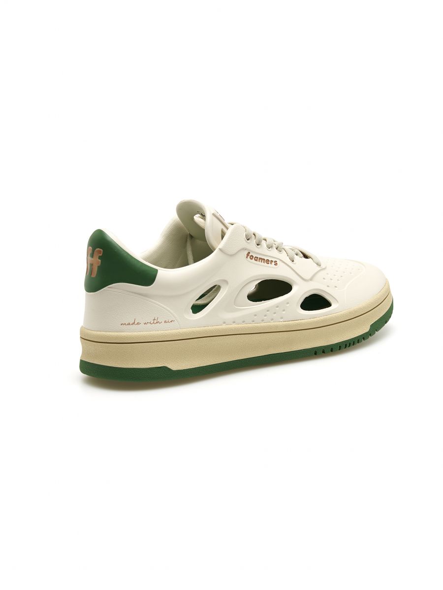 SNEAKERS  FOAMERS FOAM01/EVA R01 WHITE/BEIGE/GREEN