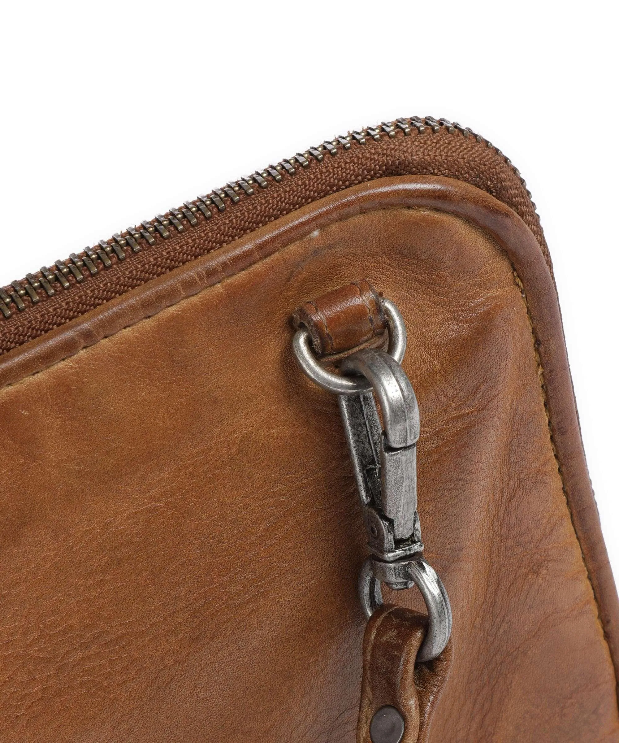  Taschendieb Wien Paniglgasse 5 Borsa a tracolla pelle di vacchetta grana marrone  