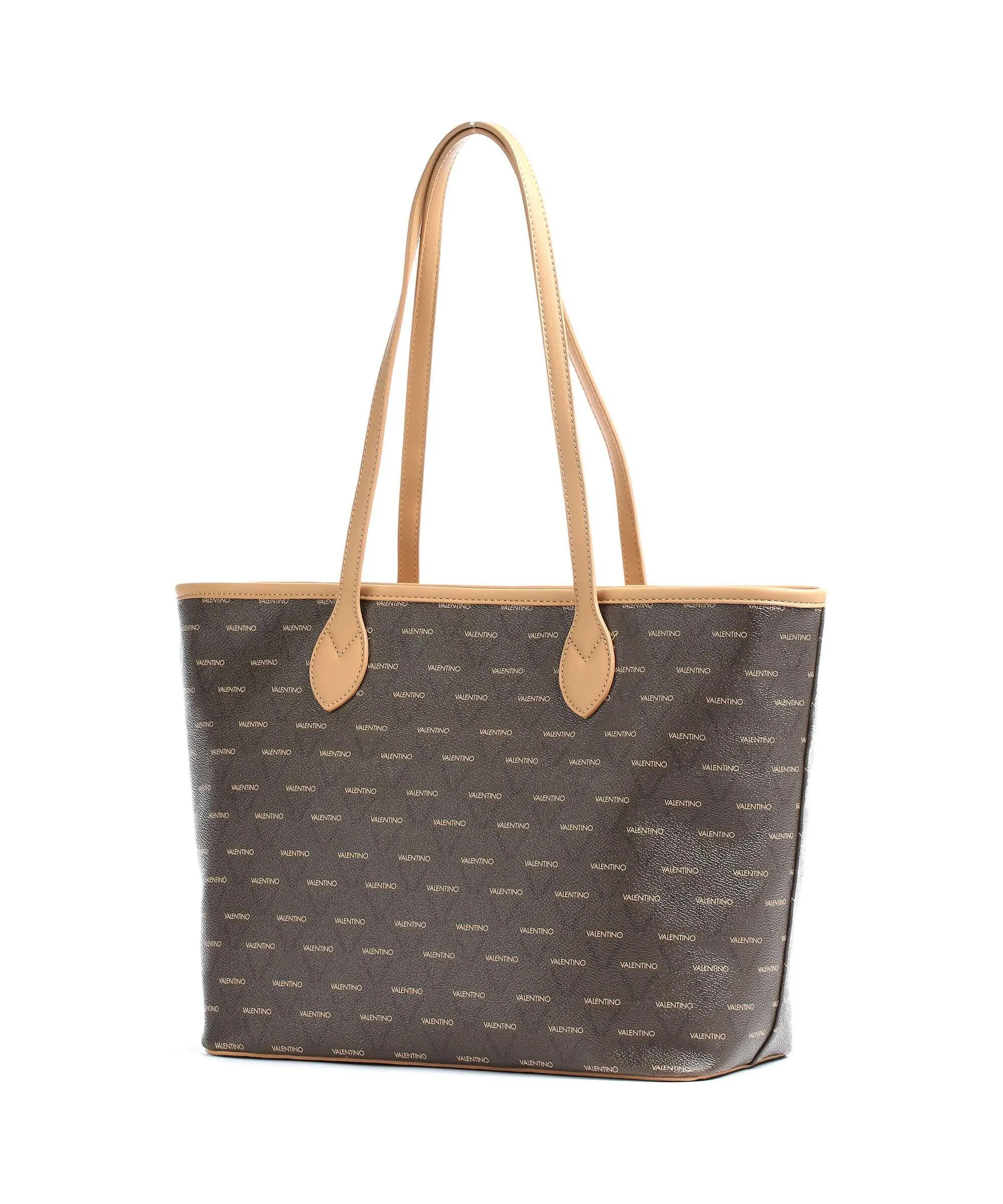  Valentino Bags Liuto Borsa shopper pelle sintetica marrone/beige  