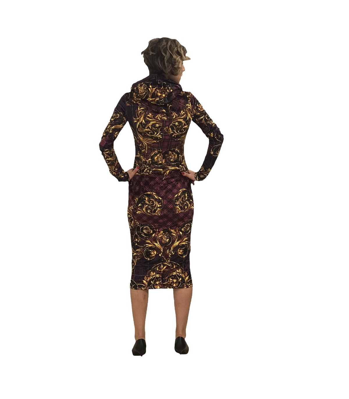 Versace Jeans Couture Donna Vestito Al Ginocchio Al Ginocchio