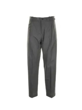 Wool twill trousers